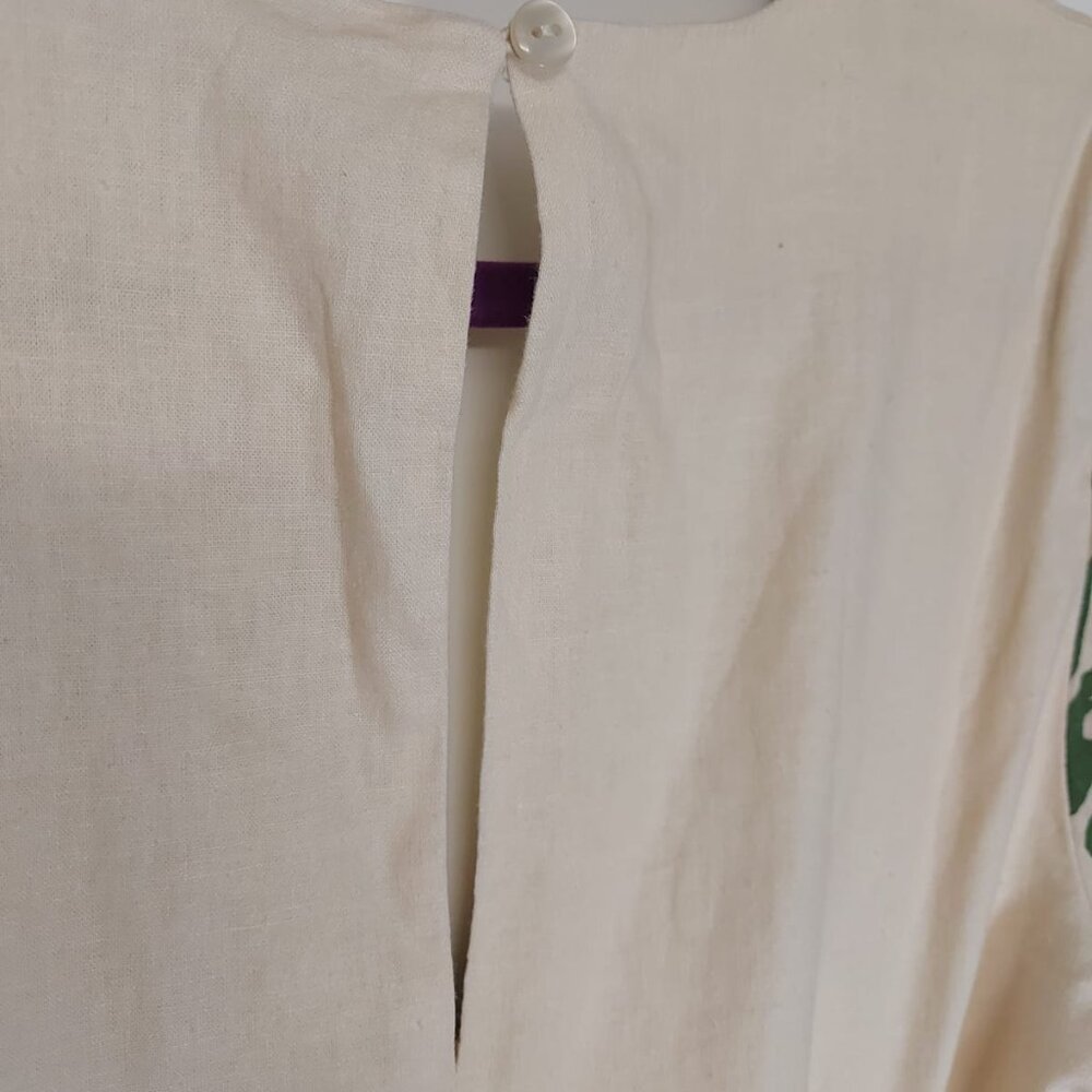 FARM rio maxi dress with cutouts and banana tree - like new - Picture 10 of 14